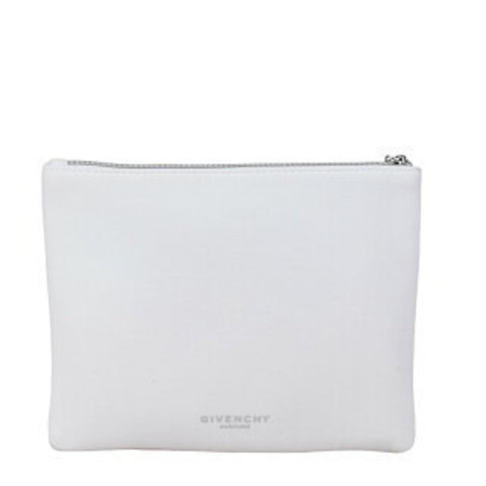 Givenchy Logo Cosmetic Pouch White - Picture 3 of 8